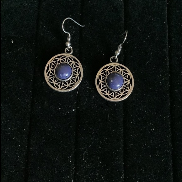 Jewelry - Medallion Style Dangle Earrings